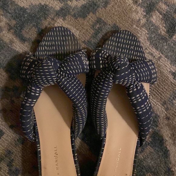 Loeffler Randall indigo batik sandal size 9 - Picture 3 of 6